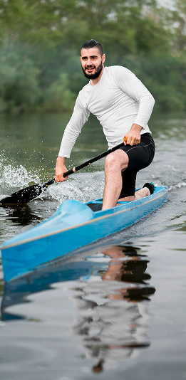 Velocity Series racing kayak - high-performance lightweight kayak for competitive paddling